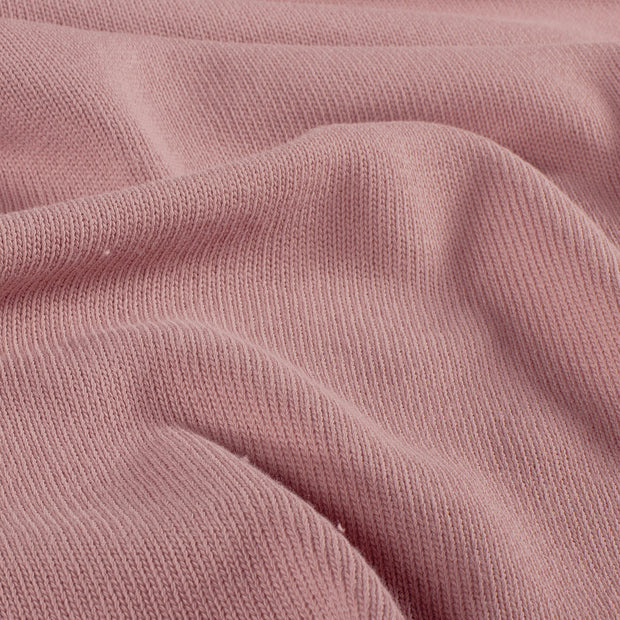 Heavy Knit fabrik Uni Hellmauve