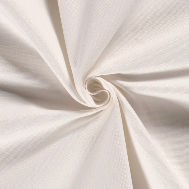 Canvas tissu Unicolore Blanc cassé