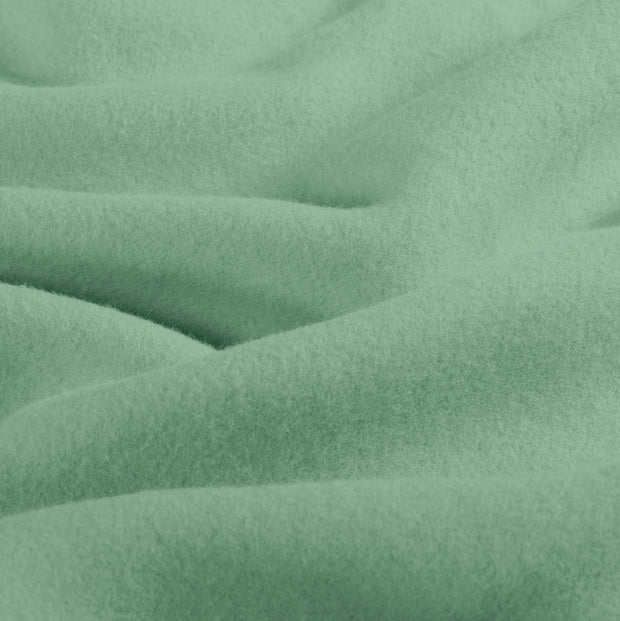 Cotton Fleece fabric Unicolour Dark Mint