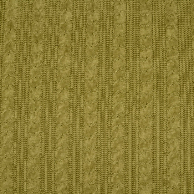 Heavy Knit tissu Vert Citron 