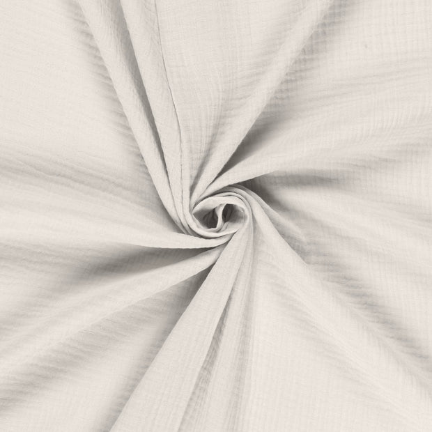 Muslin fabric Light Grey 