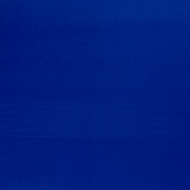 Viscose Satin fabric Cobalt slightly shiny 