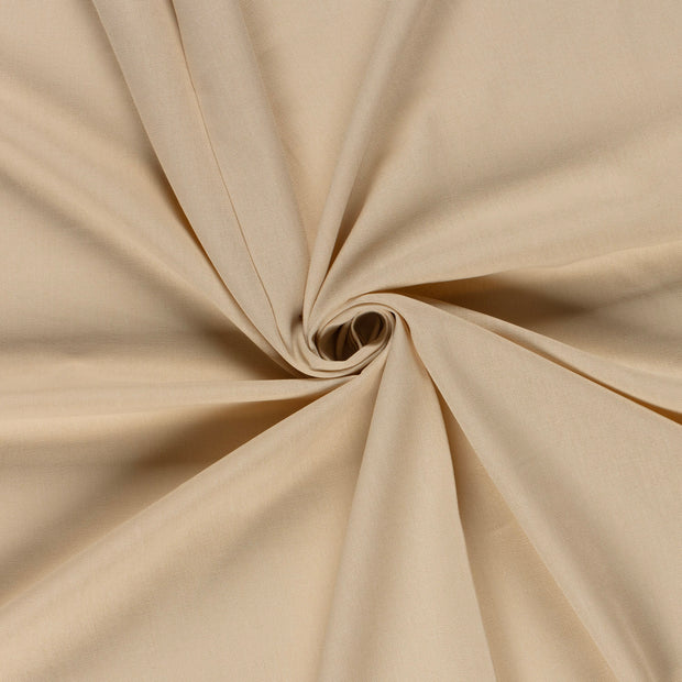 Woven Viscose Linen fabric Beige 