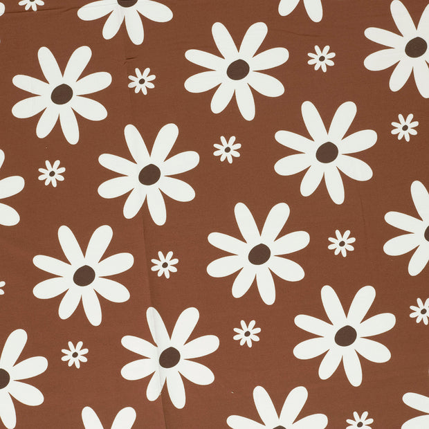 French Terry fabric Old Pink matte 