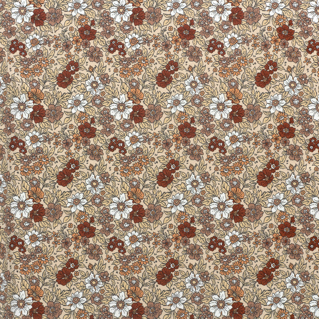 Jersey fabric Beige soft 