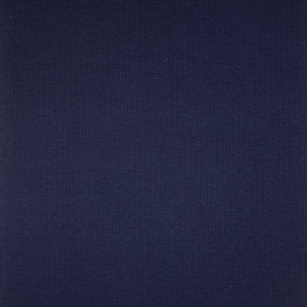 Heavy Knit fabrik Marine 