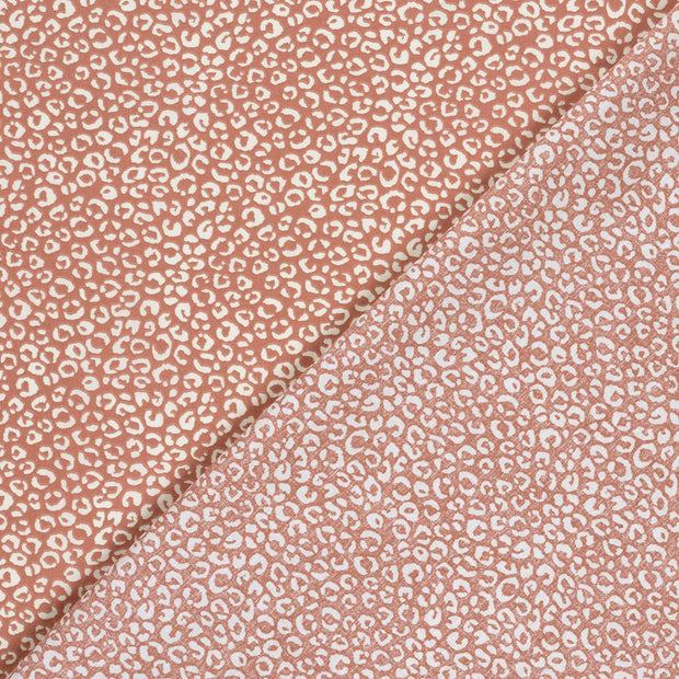 Cotton Poplin fabric Panther printed 
