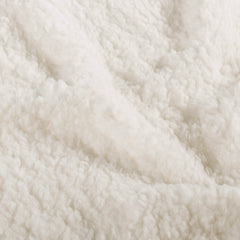 Fake Fur Unicolour Off White