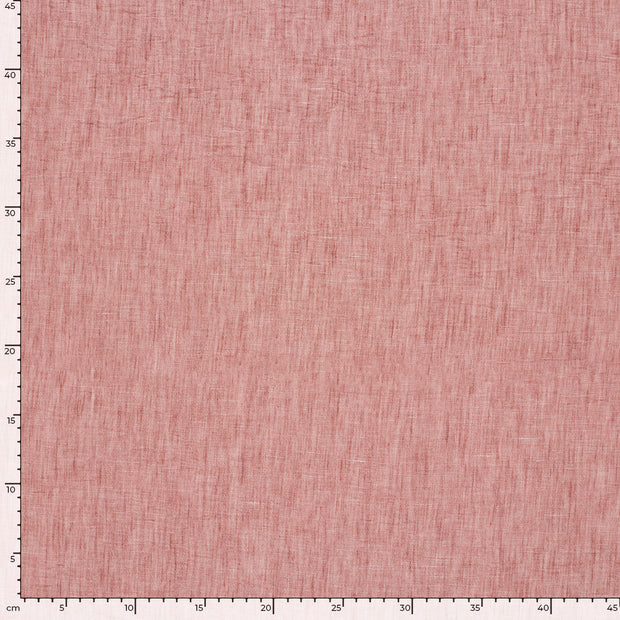 Woven Polyester fabric Unicolour Old Pink
