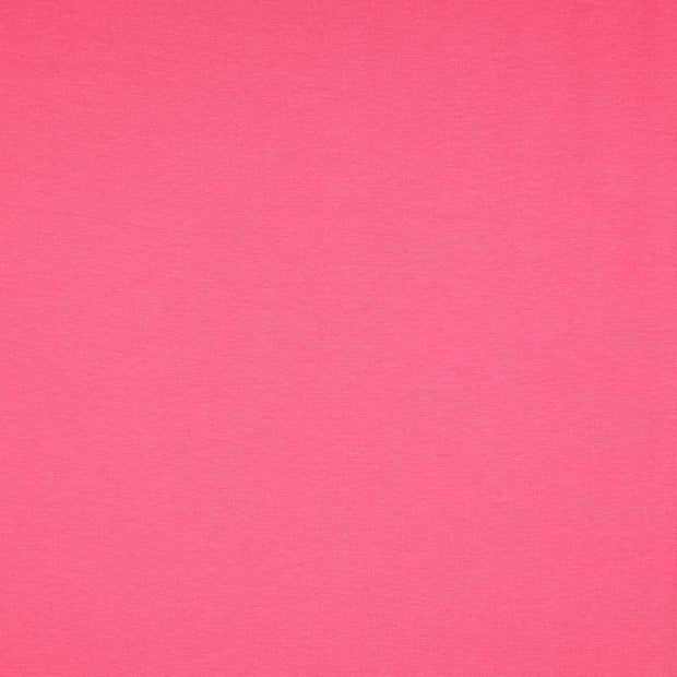 Heavy Knit fabrik Uni Rosa