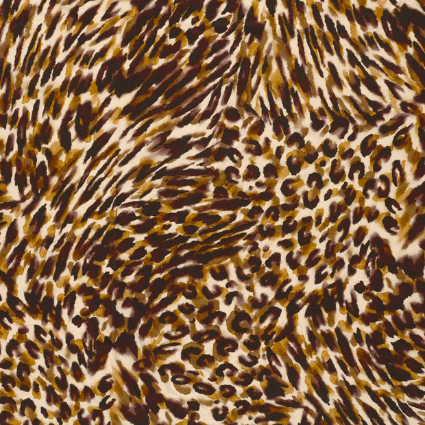 Viscose Vortex Jersey fabric Camel matte 