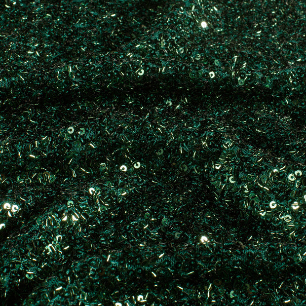 Mesh fabric Unicolour Dark Green