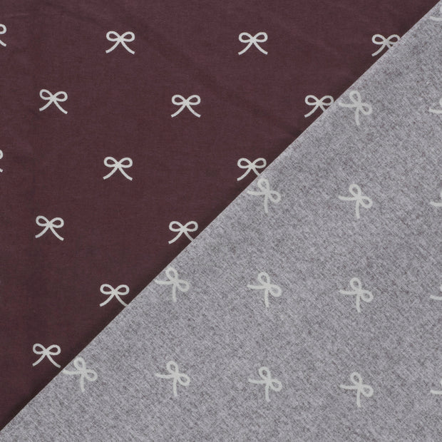 Flannel fabric Abstract printed 