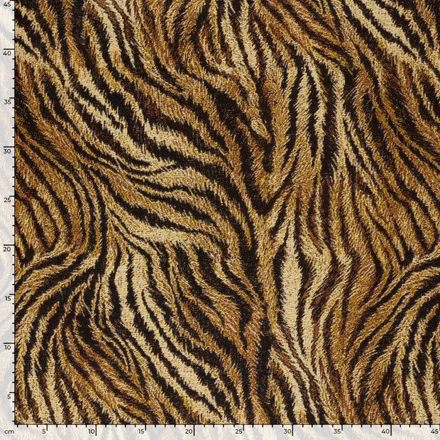 Gobelin fabric Tigers Beige