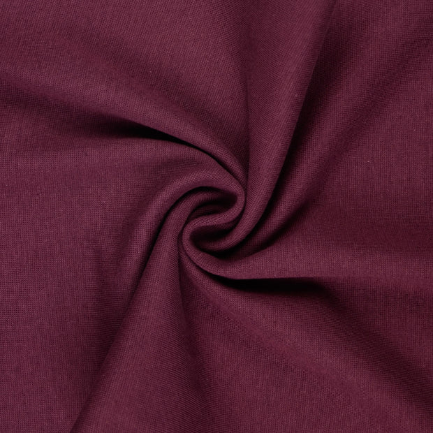 Heavy Knit fabric Wine red 