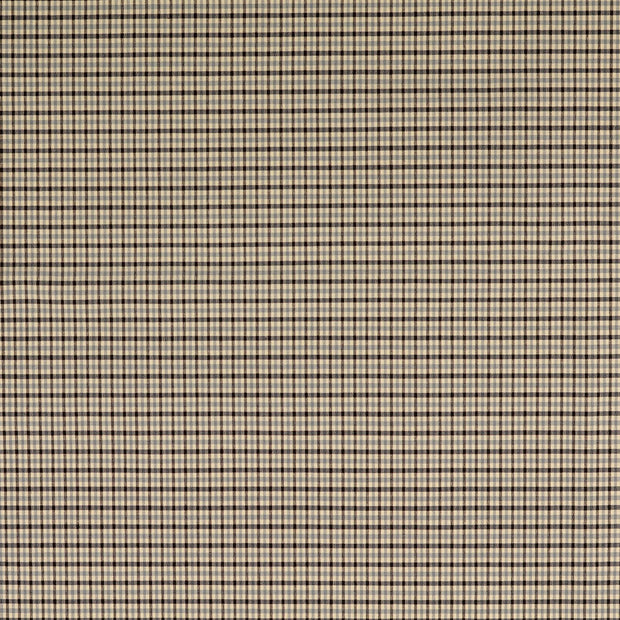 Bengaline fabric Checks Grey