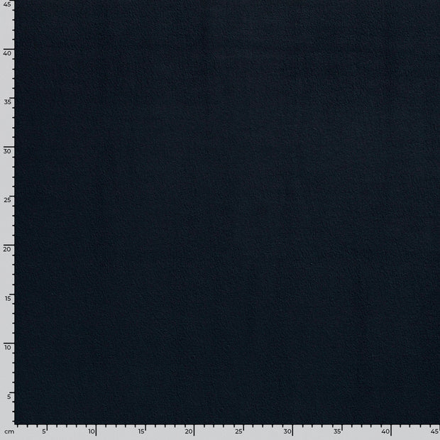 Polar Fleece fabric Unicolour Navy