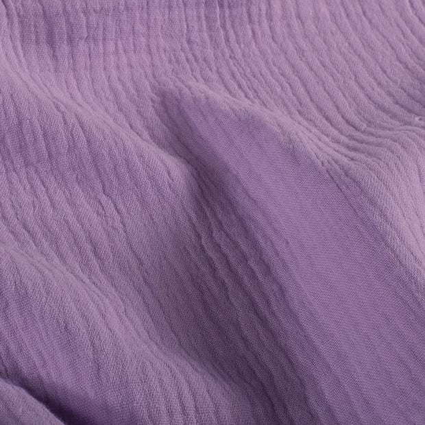Muslin fabric Unicolour Lila