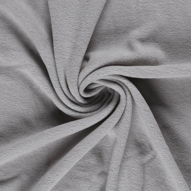 Fleece fabric Light Grey 