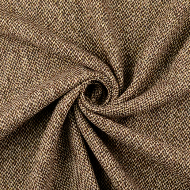 Tweed fabric Brown 