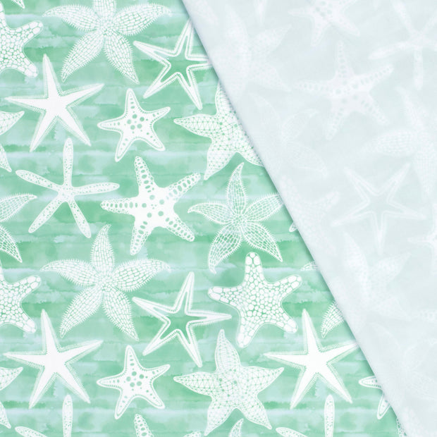 Swimwear Jersey UPF50 Recycled fabric Stars digital printed 