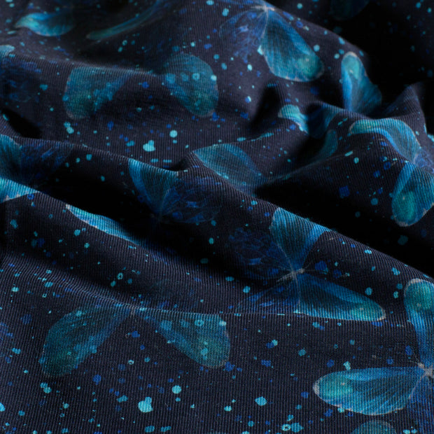 Jersey fabric Butterflies 