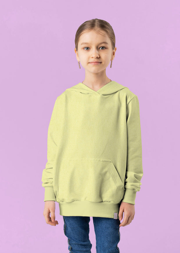Jogging fabric Light Yellow soft 