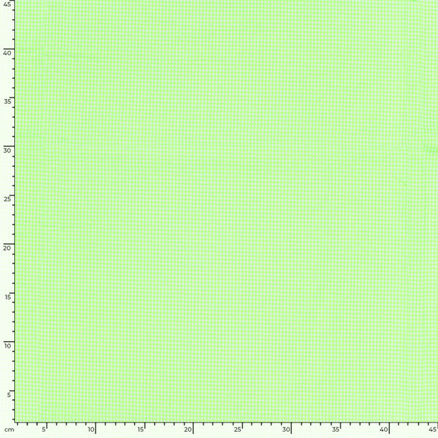 Cotton Poplin fabric Unicolour Neon Green