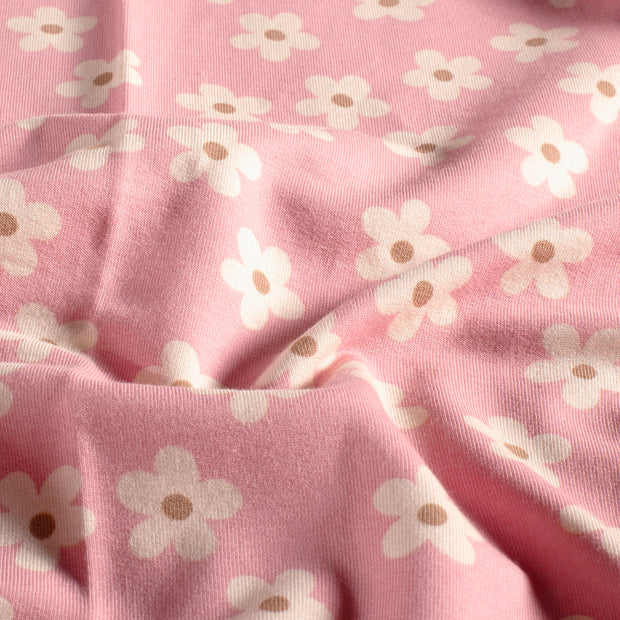  fabric Flowers Old Pink