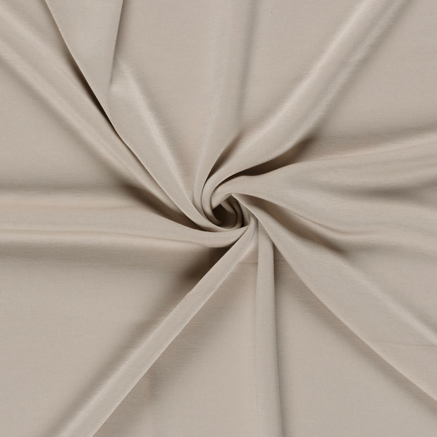 Interlock fabrik Beige Stonewashed 