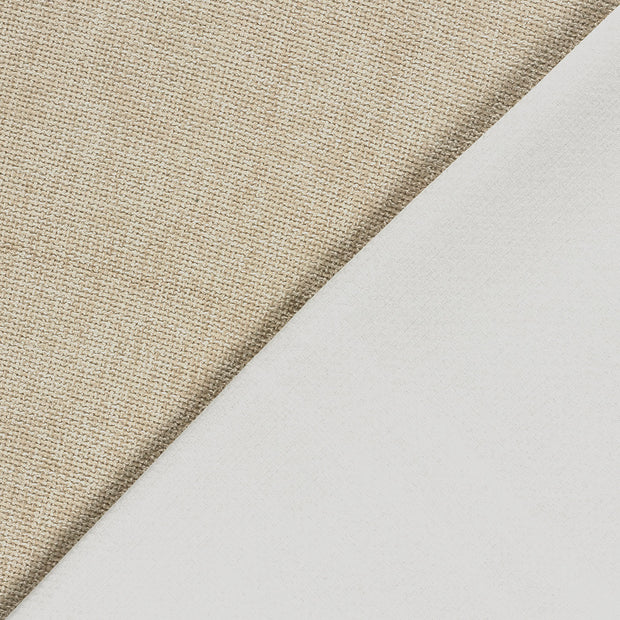 Chenille fabric Beige dyed 