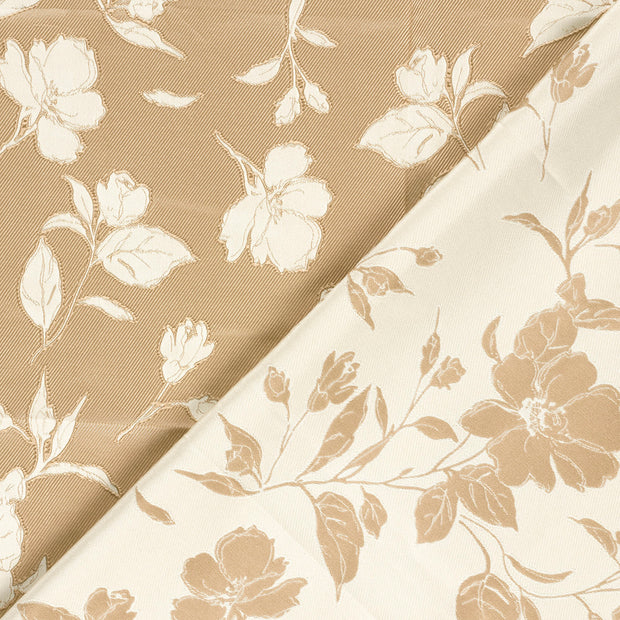 Geweben Polyester fabrik Blumen Jacquard 