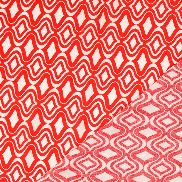 Viscose Poplin fabric printed 