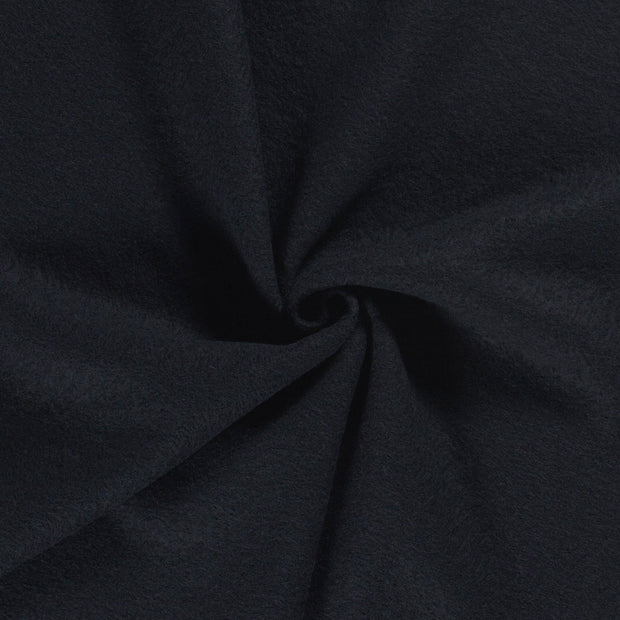 Chiffon en laine tissu Bleu Marine 