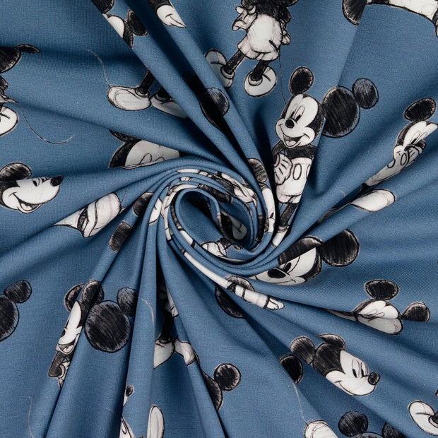 Jersey fabric Baby Blue 