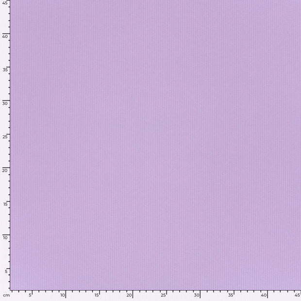 Rib Jersey fabric Unicolour Lila