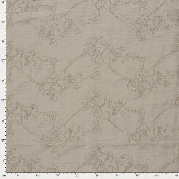 Geweben Polyester fabrik Uni Beige