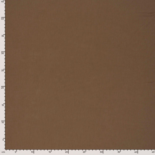 Jersey fabric Unicolour Brown