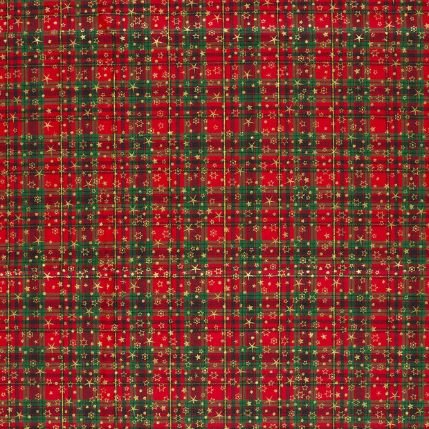 Cotton Poplin fabric Red 