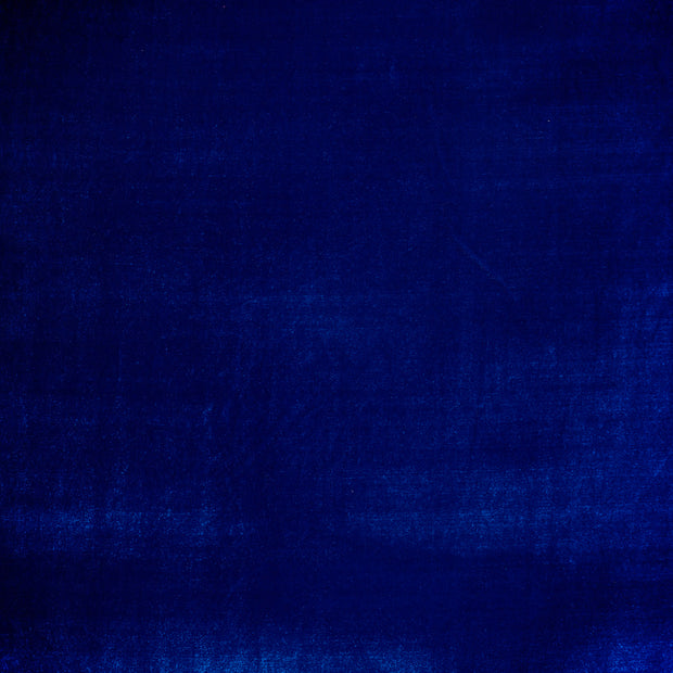 Velvet fabric Cobalt slightly shiny 