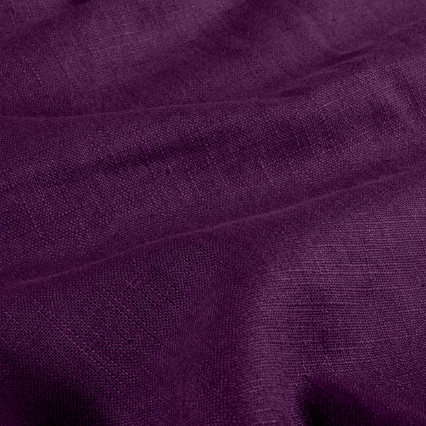 Linen fabric Unicolour Magenta
