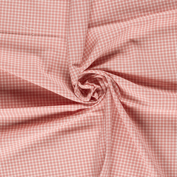  fabric Pink yarn dyed 