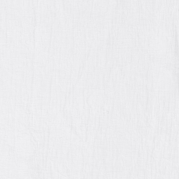 Woven Cotton Linen fabric Leaves Optical White