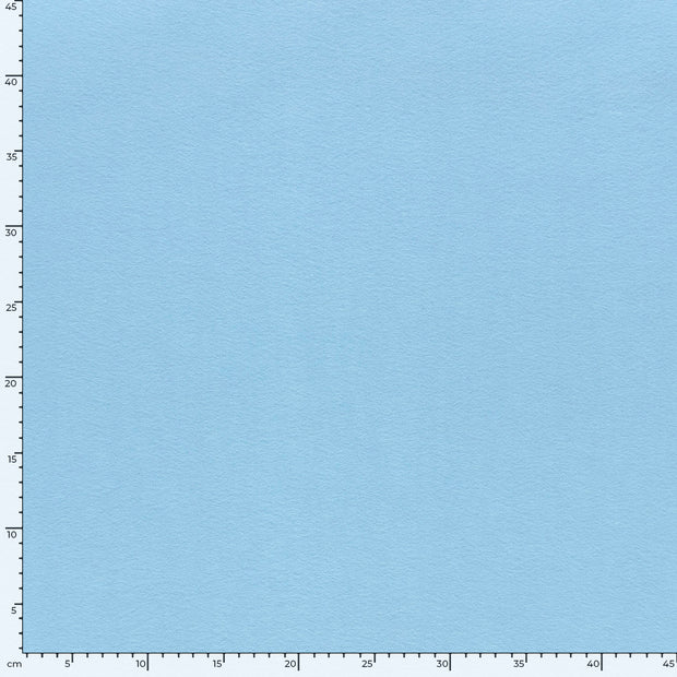 Felt fabric Unicolour Baby Blue