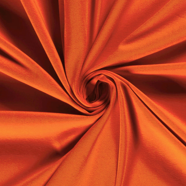 Jersey fabric Unicolour Orange