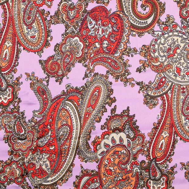 Satin fabric Lila 