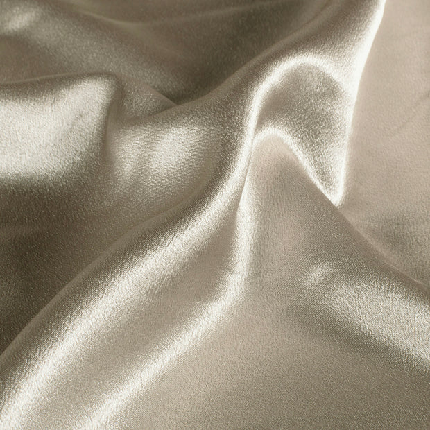 Satin Velvet fabrik Uni Beige
