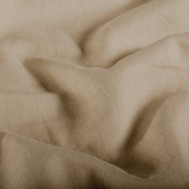Linen fabric Unicolour Beige