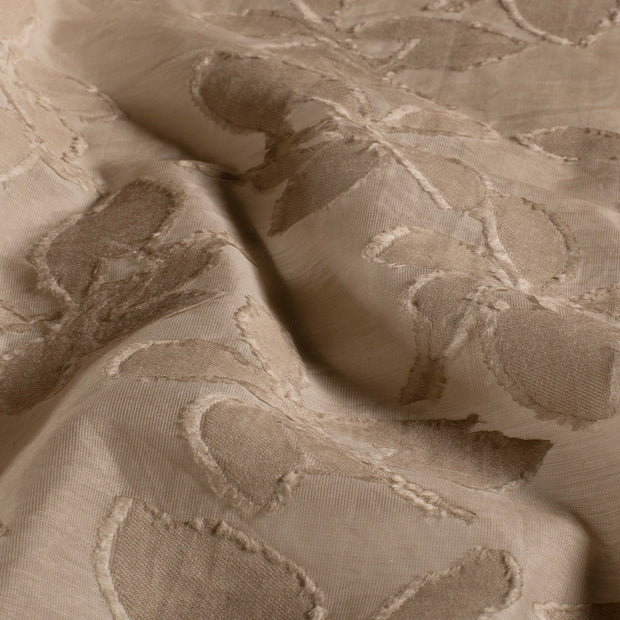 CO Voile fabrik Uni Taupe