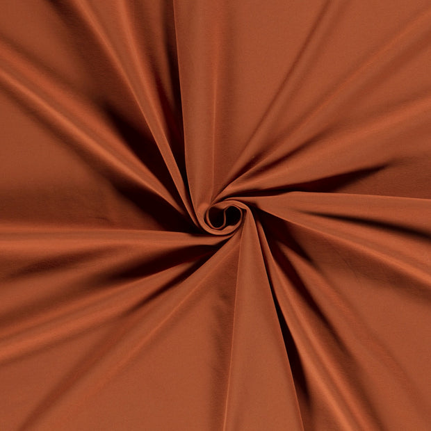 Jersey fabric Brique 